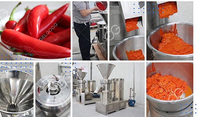 chilli sauce making machine